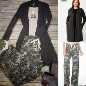 PLUS SIZE COMFY & CLASSY BUNDLE Pants + Cardigan